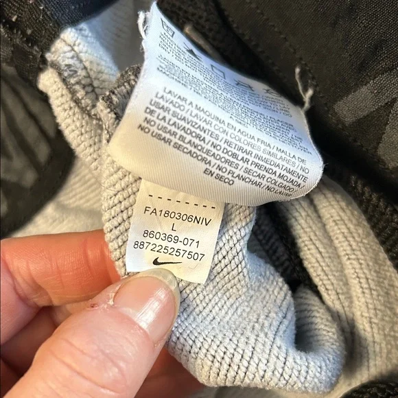 Nike Dry Men's Dri-FIT Taper Fitness  Pants Gray size large - Picture 7 of 8